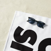 In Tennis vergeet Calm en smash het Strandlaken (In situ)