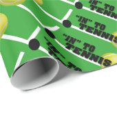 In-tennispatroon Cadeaupapier (Rol Hoek)
