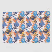 In The Abstract Tropics Golfhanddoek (Horizontaal)