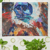 In the Bear's Gaze kitchen towel Theedoek (Gevouwen)