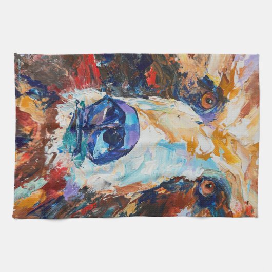 In the Bear's Gaze kitchen towel Theedoek (Horizontaal)