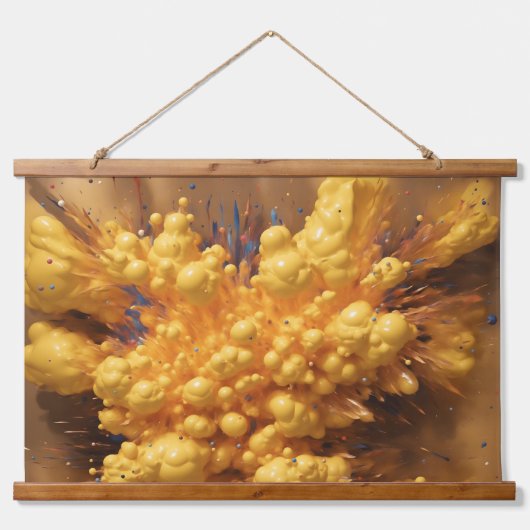 In The Beginning Hangend Wandkleed (Voorkant)