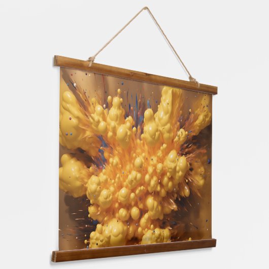 In The Beginning Hangend Wandkleed (Gebogen)