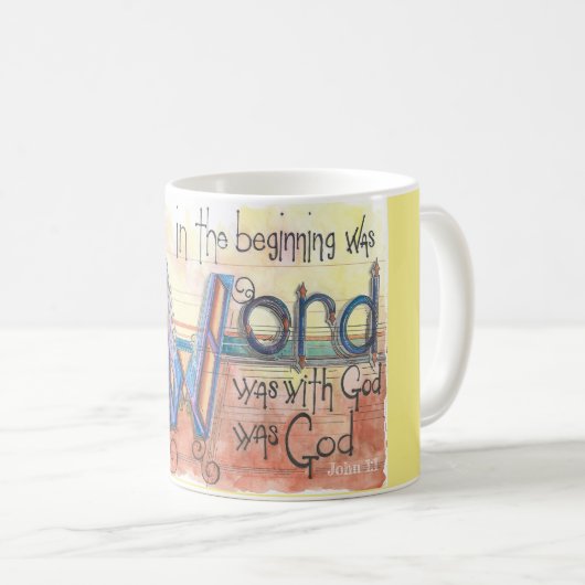 In the Beginning Koffiemok (Voorkant rechts)