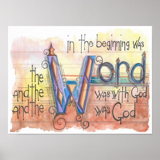 In The Beginning Poster (Voorkant)