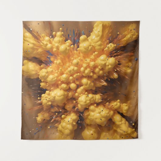 In The Beginning Wandkleed (Voorkant)