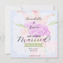 In The Blue- Sweet Pink doorzichtige strik Boeket