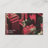 In the city visitekaartje (Achterkant)