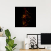 In The Dark 24" x 24", Waarde Poster Papier (Matte (Thuiskantoor)
