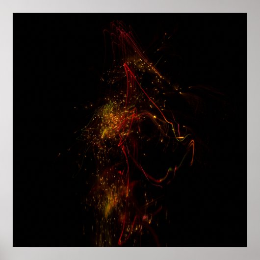 In The Dark 24" x 24", Waarde Poster Papier (Matte (Voorkant)