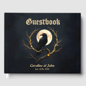 In the Darkness of the Night” – The Moon’s Silent  Gastenboek (Voorkant)