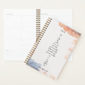 "In the End" Poem Yarly Planner (Display)