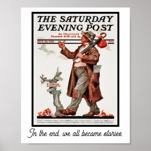 In the end, we all become stories poster (Voorkant)