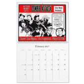 IN THE EVENT OF A ZOMBIE ATTACK Calendar Kalender (Feb 2027)