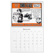 IN THE EVENT OF A ZOMBIE ATTACK Calendar Kalender (Mar 2027)