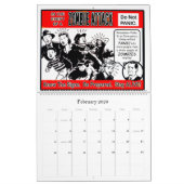 IN THE EVENT OF A ZOMBIE ATTACK Calendar Kalender (Feb 2026)
