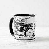 In the farm mok (Voorkant links)