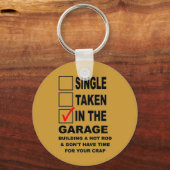 IN THE GARAGE BUILDING A HOT ROD SLEUTELHANGER (Voorkant)