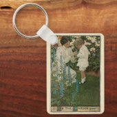 In the Garden by Jessie Willcox Smith Sleutelhanger (Voorkant)