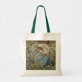 In the Garden, Giverny by Frederick Frieseke Tote Bag (Voorkant)
