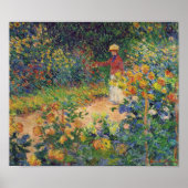 In the Garden, Monet Poster (Voorkant)