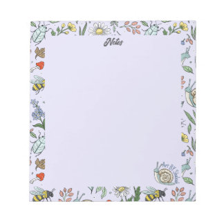 In the Garden Notepad Notitieblok