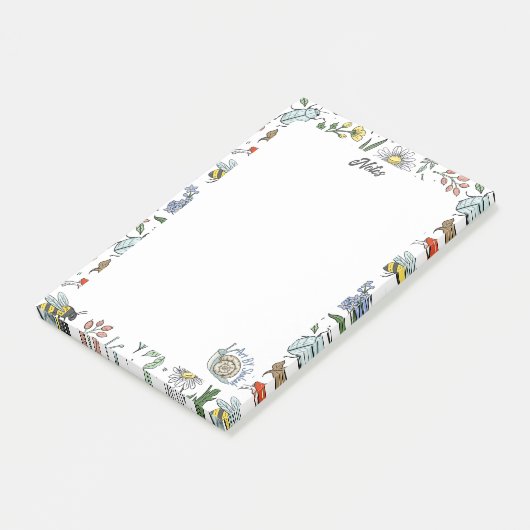 In the Garden Notepad Post-it® Notes (Schuin)