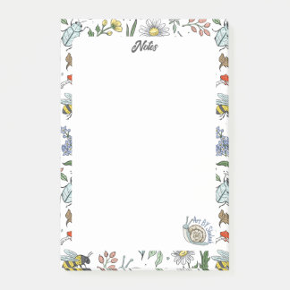 In the Garden Notepad Post-it® Notes