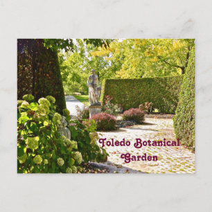 "IN THE GARDEN" TOLEDO BOTANICAL GARDENS (PHOTOG) BRIEFKAART