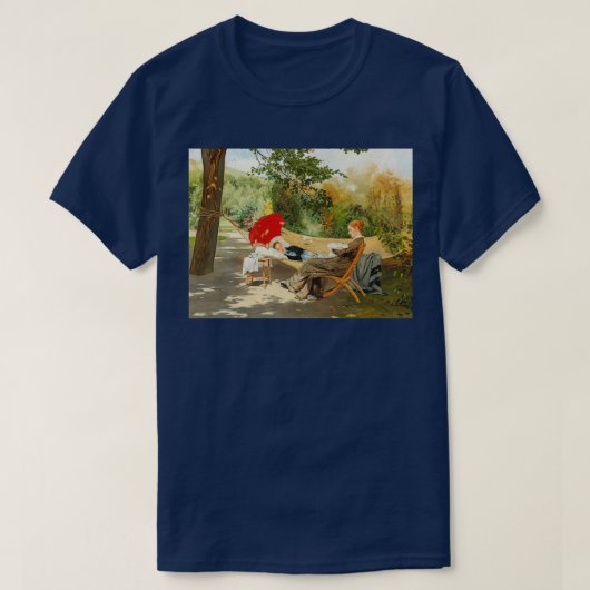 In the hammock t-shirt (Design voorkant)