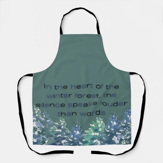 In The Heart Of The Winter Forest  Schort (Voorkant)