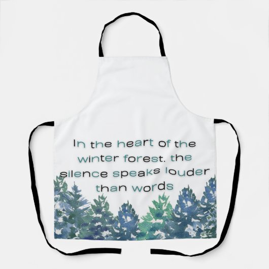 In The Heart Of The Winter Forest  Schort (Voorkant)