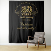 In The Making 50th Anniversary Photo Prop Wandkleed (In situ)