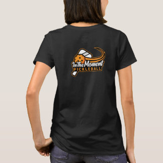 In The Moment Pickleball T-Shirt Voor/Achter Logo