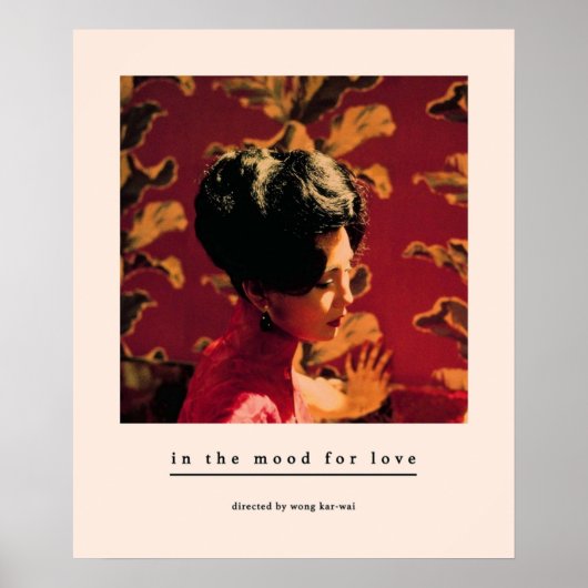 In the mood for love Wong Karwai Tony Leung Maggie Poster (Voorkant)