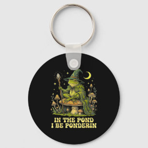 In The Nd I Be Nderin Grappige Wijze Kikker Tovena Sleutelhanger