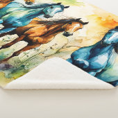 In the Pasture Sherpa Deken (3/4)