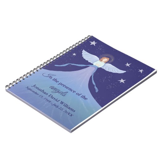 In the Presence of the Angels – Heavenly Remembran Notitieboek (Linkerzijde)