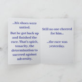 "In the race of life..." #2 Joke (Any) Kaart (Binnen)