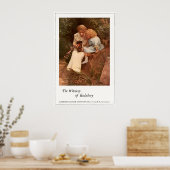 In The Rock Garden. Circa 1913. Poster (Keuken)