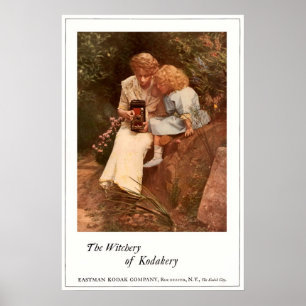 In The Rock Garden. Circa 1913. Poster