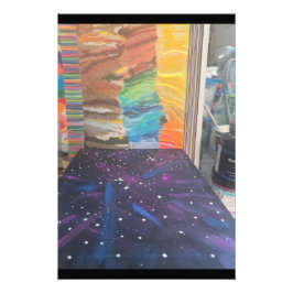 In the Studio with The Canvas Foto Afdruk