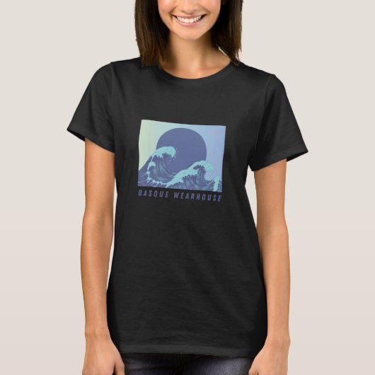 in The Waves of het Baskenland. T-shirt (Voorkant)