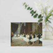 In the Wings at the Opera House, 1889 Briefkaart (Staand voorkant)