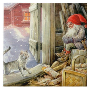 "In the Woodshed" van Jenny Nystrom Tegeltje