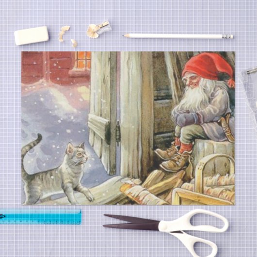 "In the Woodshed" van Jenny Nystrom Tissuepapier (Craft)