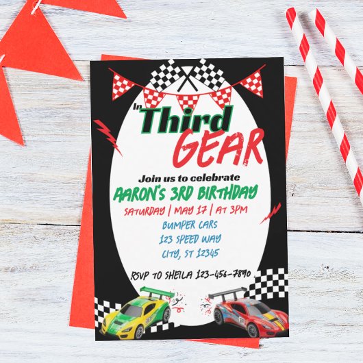 In Third Gear, Racing 3e verjaardag Kaart