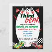 In Third Gear, Racing 3e verjaardag Kaart (Voorkant)