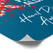 In This Family Fights Alone Heart Disease Awarenes Poster (Hoek)