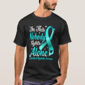 In This Family Nobody Fight Alone Ectodermal Dysph T-shirt (Voorkant)